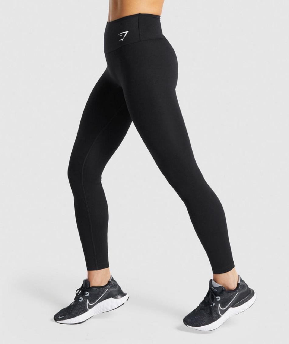 Leggins Gymshark Entrenamiento Mujer Negras | CO 2841HAP